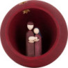 Handkrippe rot - 9 cm