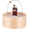 Heilige Familie Teelichtset farbig - 11 cm