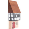 Backdrop House - Eaves House with Jettied Top Floor - 16 cm / 6.3 inch