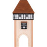 Hintergrundhaus Stadttor - 16 cm