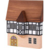 Backdrop House - Town House with Bay - 16 cm / 6.3 inch