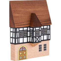Backdrop House - Town House with Bay - 16 cm / 6.3 inch