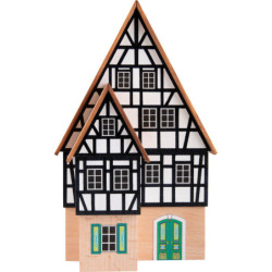 Hintergrundhaus Kaufmannshaus mit vorgeblendetem Giebel - 16 cm
