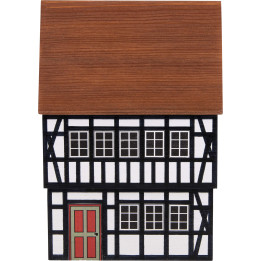 Hintergrundhaus Städtisches Wohnhaus mit Fachwerk - 16 cm