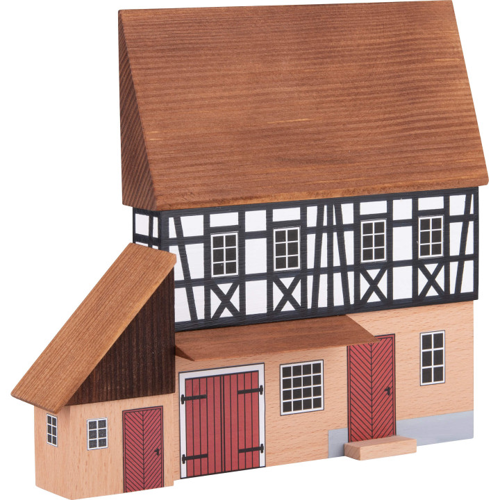 Backdrop House - Forge with Annex - 16 cm / 6.3 inch