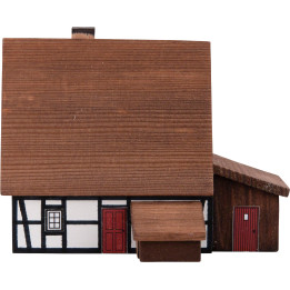Lighted House Farmhouse with 2 Annexes - 7 cm / 2.8 inch