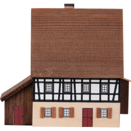 Lichterhaus Bauernhaus mit Anbau - 9,1 cm