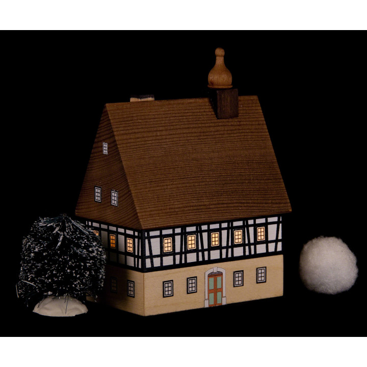 Lighted House Village School