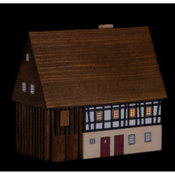 Lighted House Byre-Dwelling with Barn