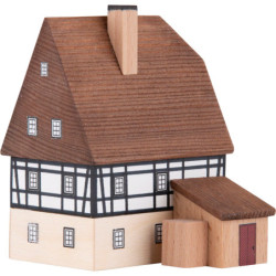Lighted House Bakery with Annex