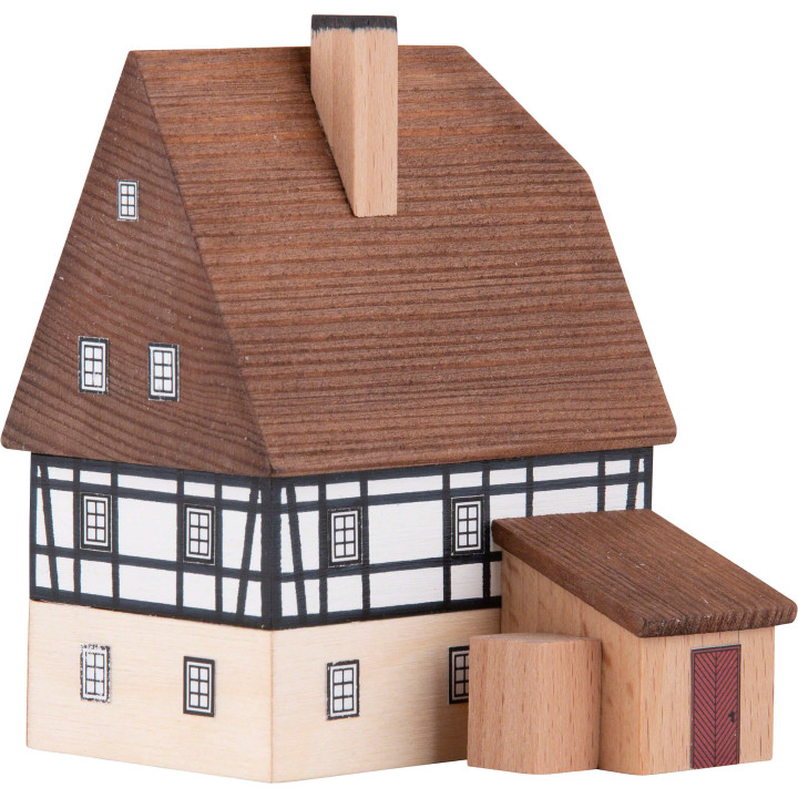 Lighted House Bakery with Annex