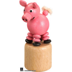 Wackeltier Schwein - 8 cm