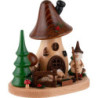 Räucherpilz mit Schäfer-Wichtel - 15,5 cm
