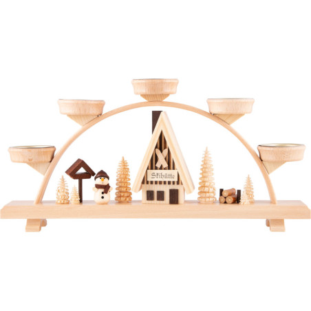 Candle Arch - Snowman - 33x16,5 cm / 13x6.5 inch