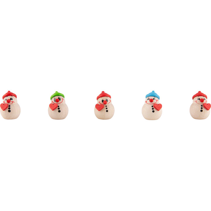 COOL MAN Mini Herz - 5-tlg. - 2,5 cm