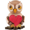 Owl Child with Heart - 4 cm / 1.6 inch
