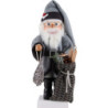 Nussknacker Grauer Weihnachtsmann - 48,5 cm