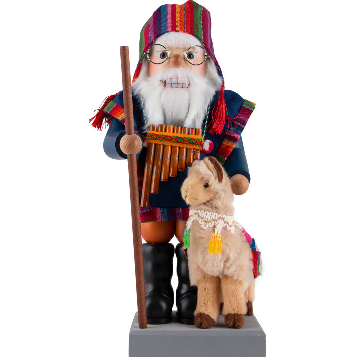 Nussknacker Lama Santa - 44 cm