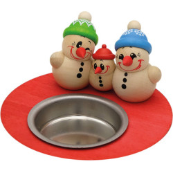 COOL MAN - Tea Light Holder - Family with 1 Kid - 7 cm / 2.8 inch