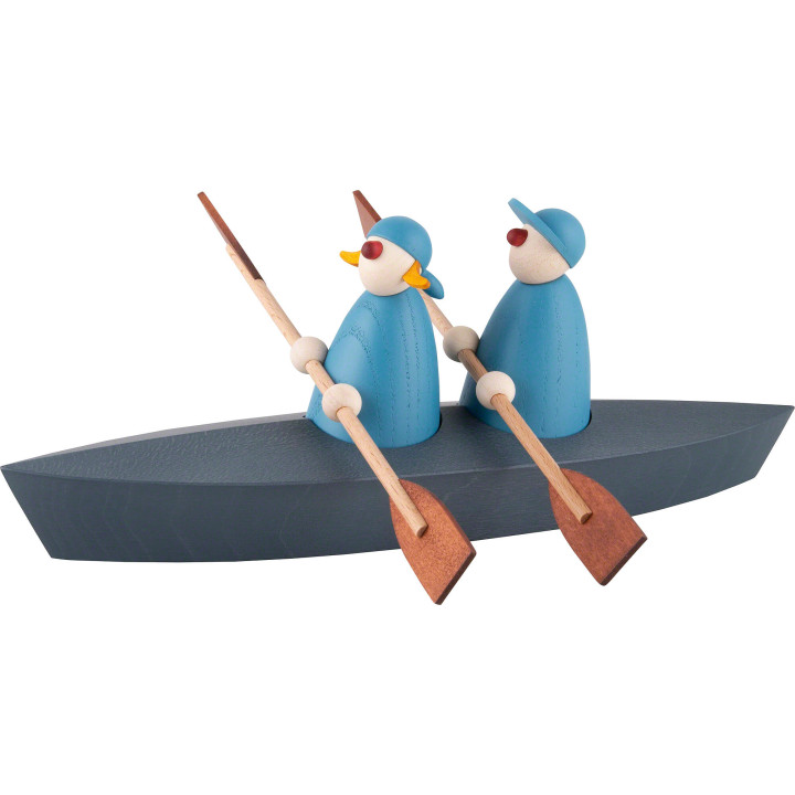 Boat Trip of Two, Light Blue - 9 cm / 3.5 inch