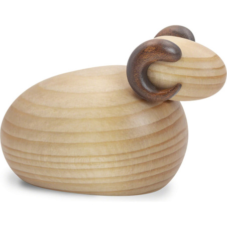 Single Ram, Natural - 4,5 cm / 1.8 inch