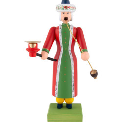 Räuchermännchen Türke mit Kerzenhalter - 30 cm