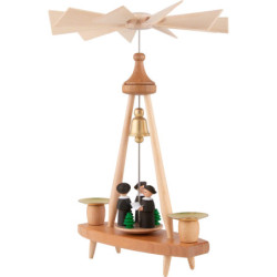 1-stöckige Pyramide mit Kurrende - 25 cm