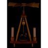1-stöckige Pyramide mit Kurrende - 25 cm