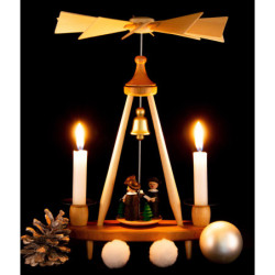1-stöckige Pyramide mit Kurrende - 25 cm