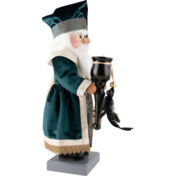 Nussknacker Weihnachtsmann Magisches Licht - 48 cm