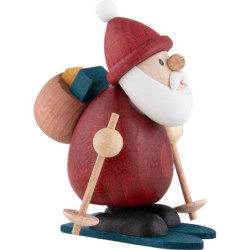 Weihnachtsmann auf Ski - 9,6 cm