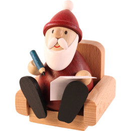 Santa in Armchair - 9 cm / 3.5 inch