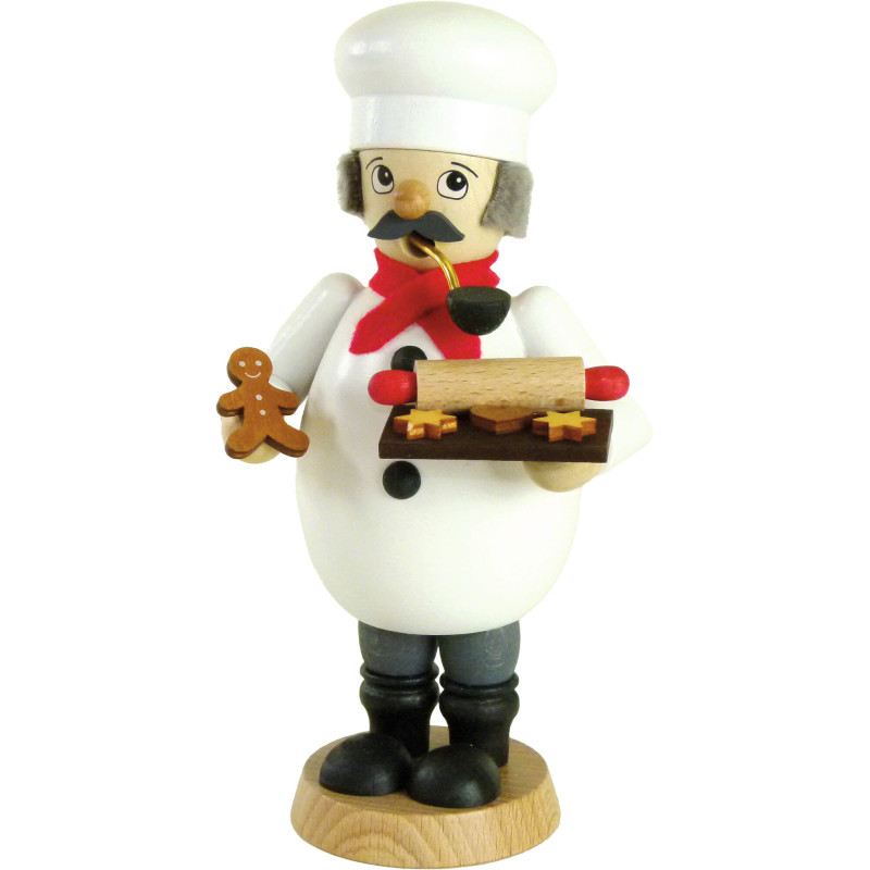 Räuchermännchen Bäcker - 16 cm