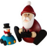 Santa with Remote Control Car - 8,3 cm / 3.3 inch