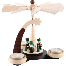 1-Tier Pyramid Natural Miners - 19 cm / 7.5 inch