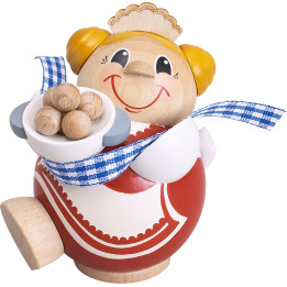Smoker - Dumpling Woman - Ball Figure - 12 cm / 5 inch