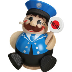 Smoker - Policeman - Ball Figure - 12 cm / 5 inch