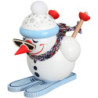 Smoker - Cool-Man Downhill Skier - Ball Figure - 12 cm / 5 inch