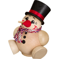 Räuchermännchen Cool Man mit Schal - Kugelräucherfigur - 12 cm