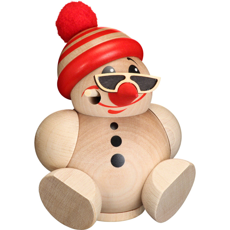 Räuchermännchen Cool Man mit Mütze - Kugelräucherfigur - 12 cm