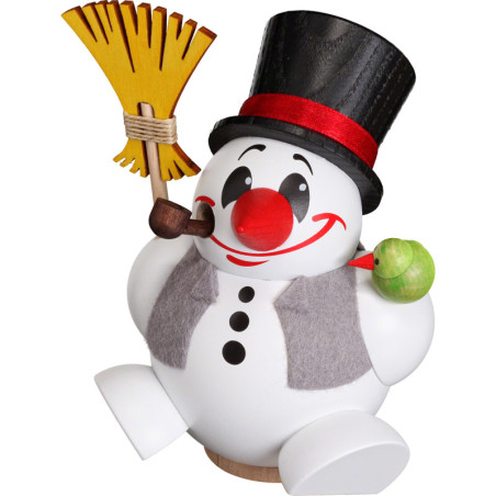 Räuchermännchen Cool-Man mit Weste - Kugelräucherfigur - 12 cm