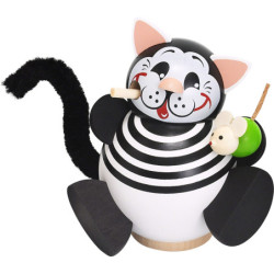 Räuchermännchen Kätzchen - Kugelräucherfigur - 11 cm
