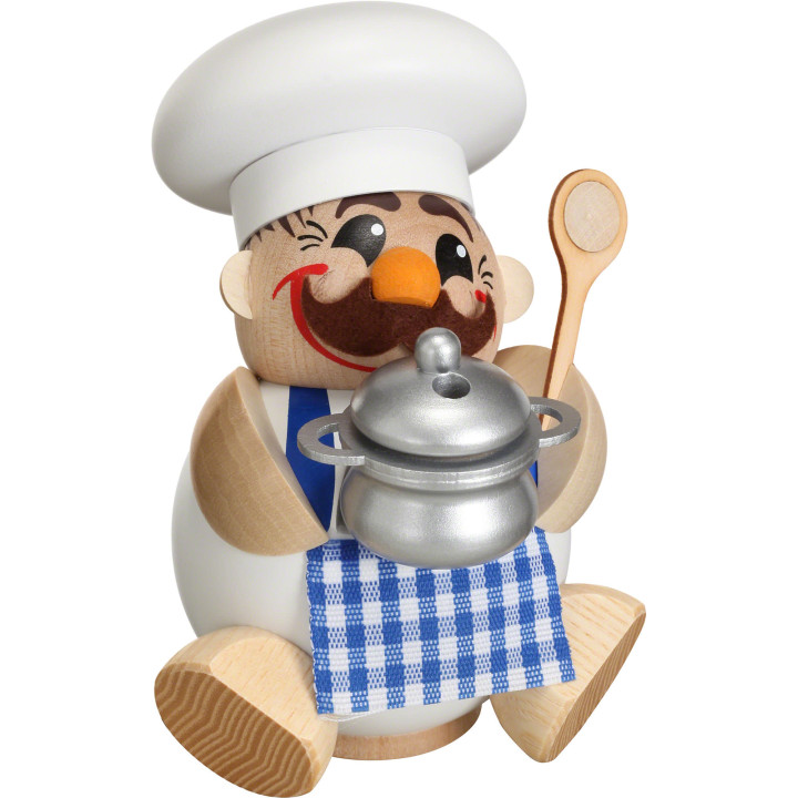 Räuchermännchen Koch - Kugelräucherfigur - 12 cm