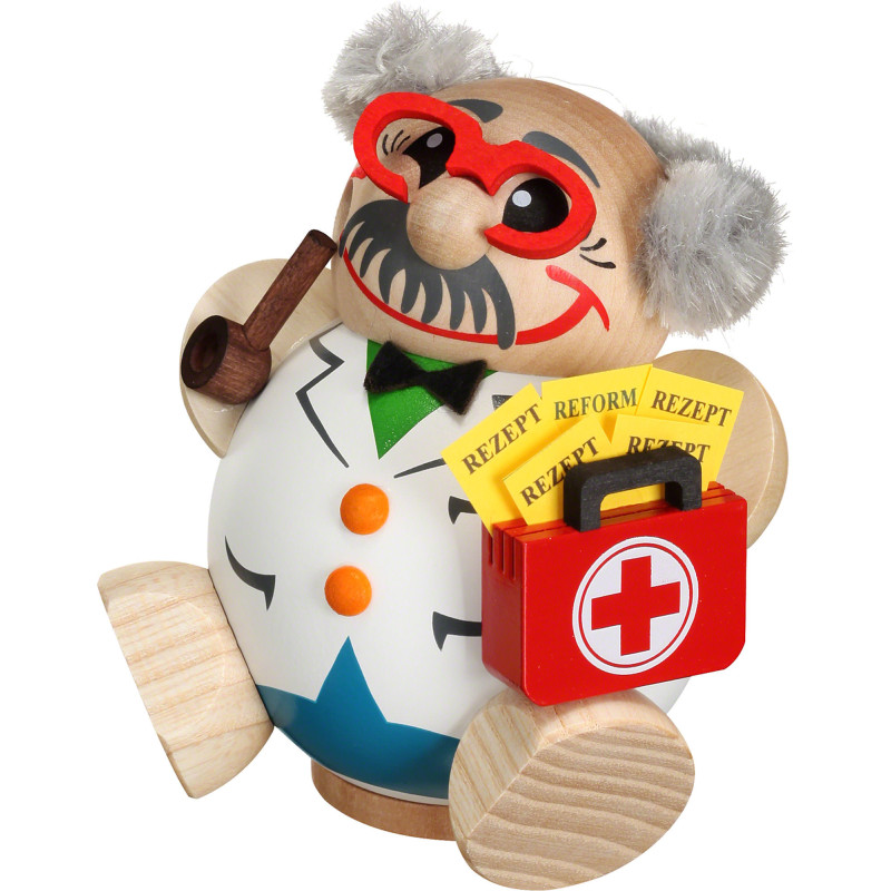 Smoker - Doctor - Ball Figure - 12 cm / 5 inch