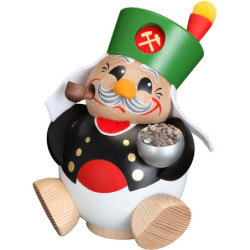 Räuchermännchen Lichter-Bergmann - Kugelräucherfigur - 12 cm
