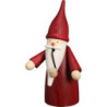 Räuchermännchen Traditionswichtel rot - 16 cm
