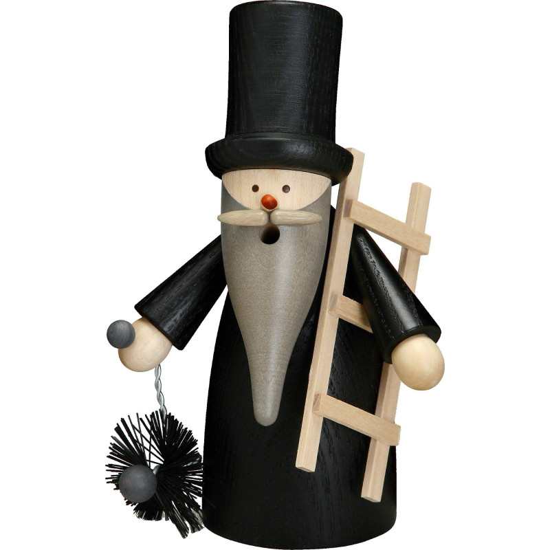 Smoker - Chimney Sweeper Gnome - 16 cm / 6 inch