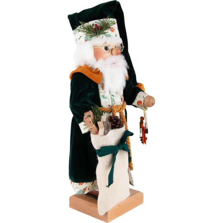 Nutcracker - Santa Green Robe - 49 cm / 19.3 inch