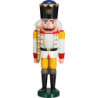 Nussknacker König weiß - 38 cm