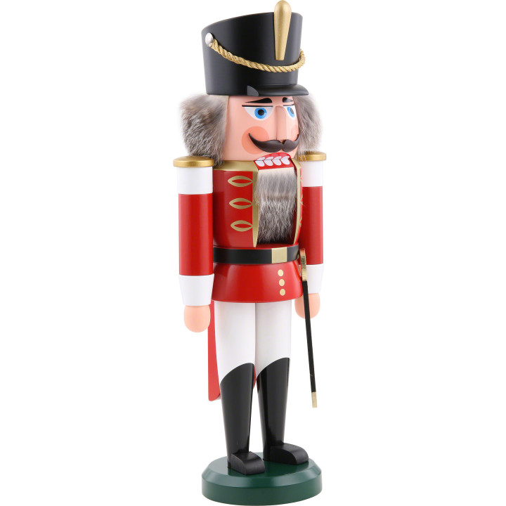 Nussknacker Husar rot - 37 cm